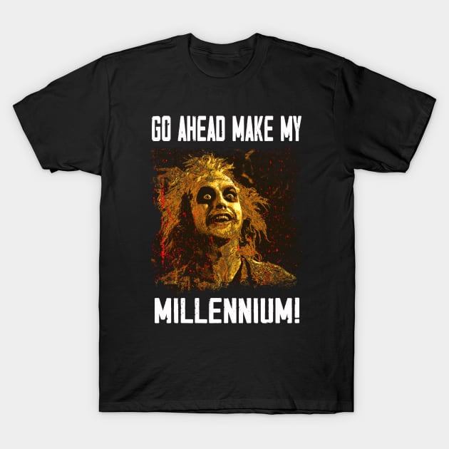 Classic Millennium Quotes T-Shirt by Black Demon Bear